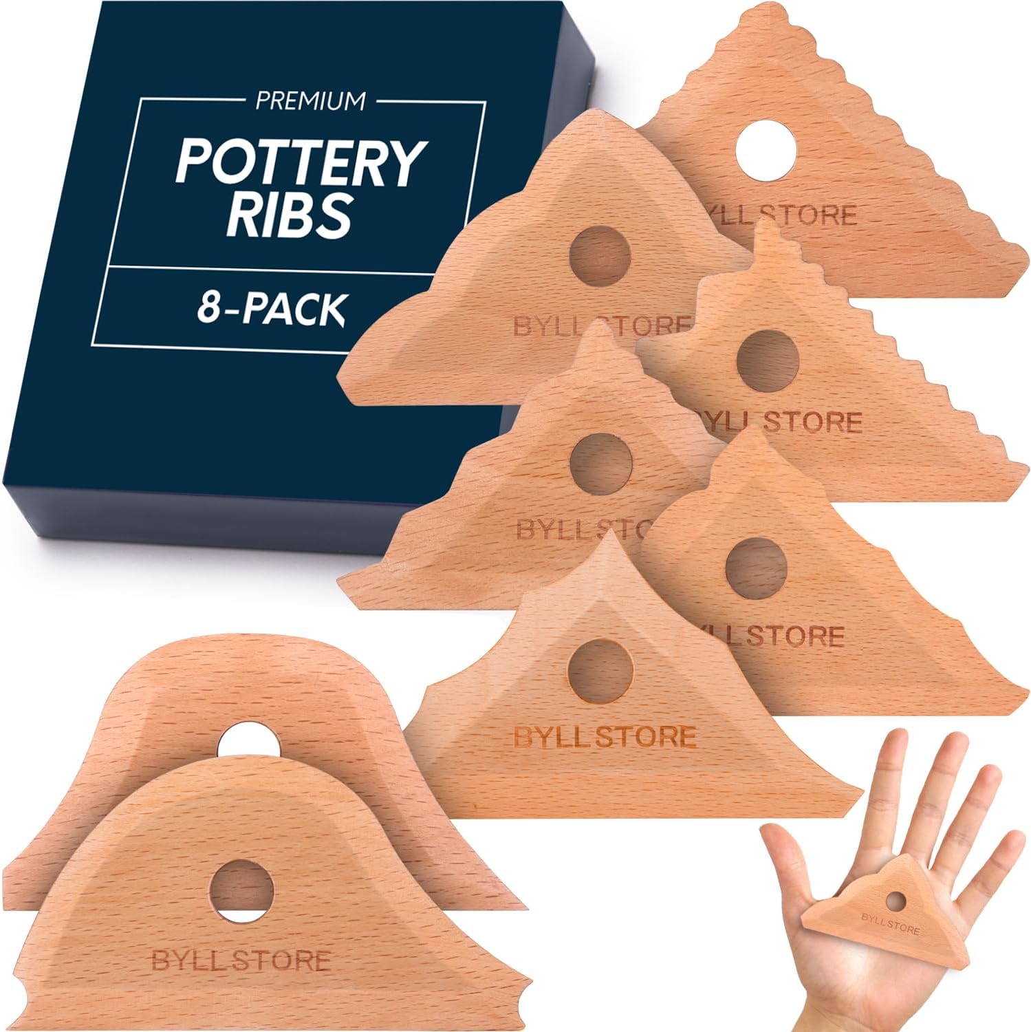 Pottery ribs