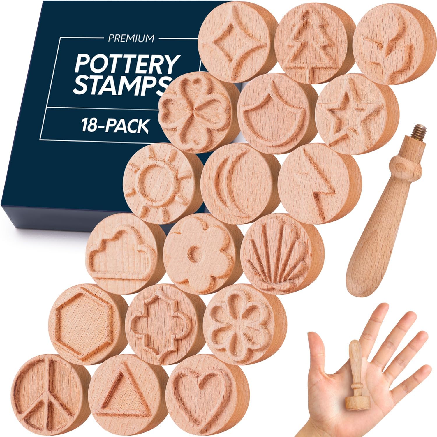 Pottery stamps 